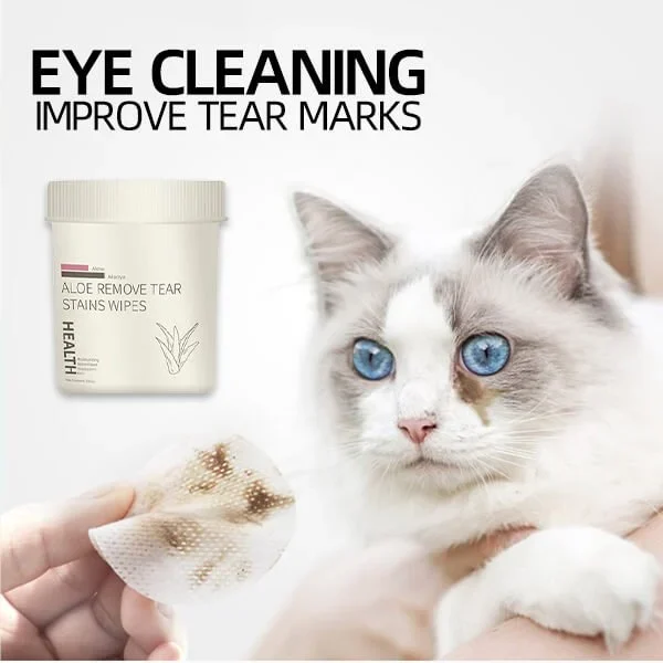 ?Blowout Hot Sale ?Pet Tear Stain Wipes & A good companion for pets(?BUY 3 FREE SHIPPING)